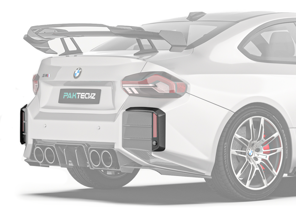 BMW M2(G87) Paktechz Design Rear Canards Ver.2