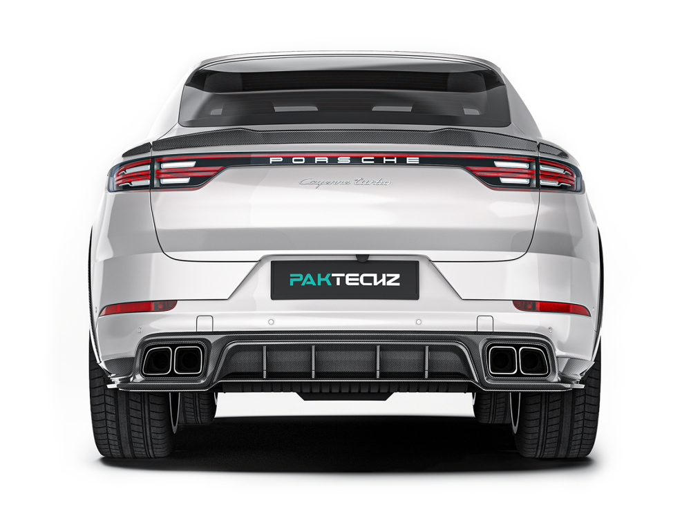 Porsche Cayenne Paktechz Design Rear Diffuser
