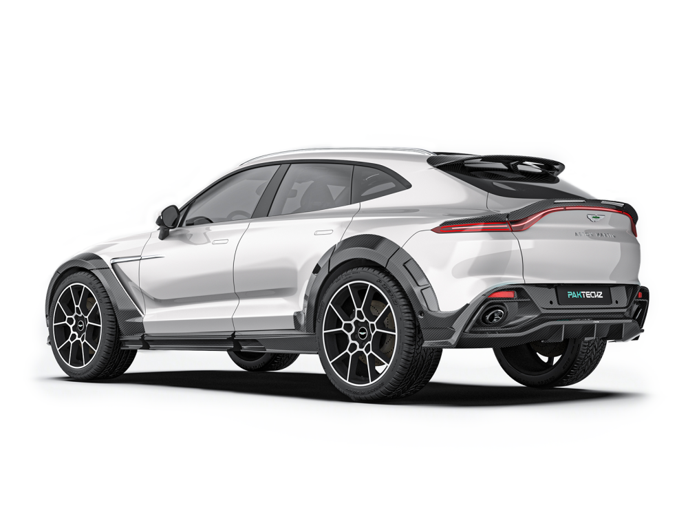 Aston Martin DBX Paktechz Design Carbon Fiber Rear Diffuser