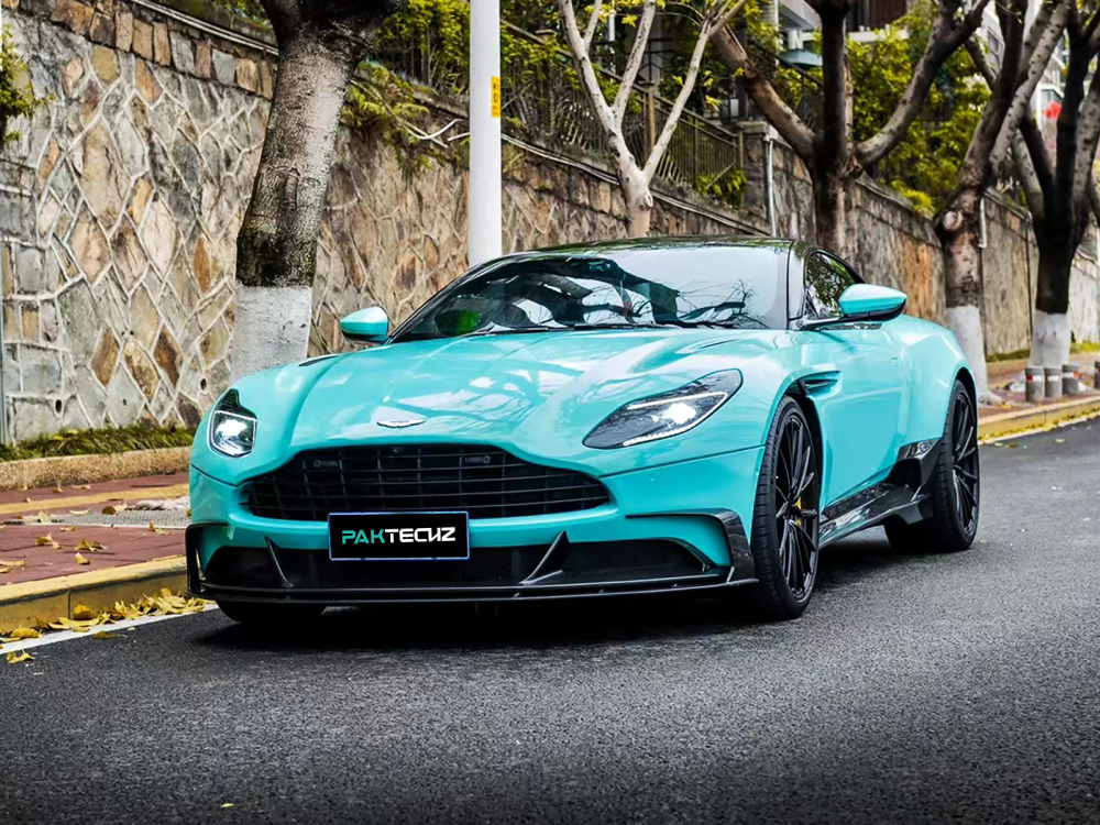 Aston Martin DB11 Paktechz Design Carbon Fiber Front Canards