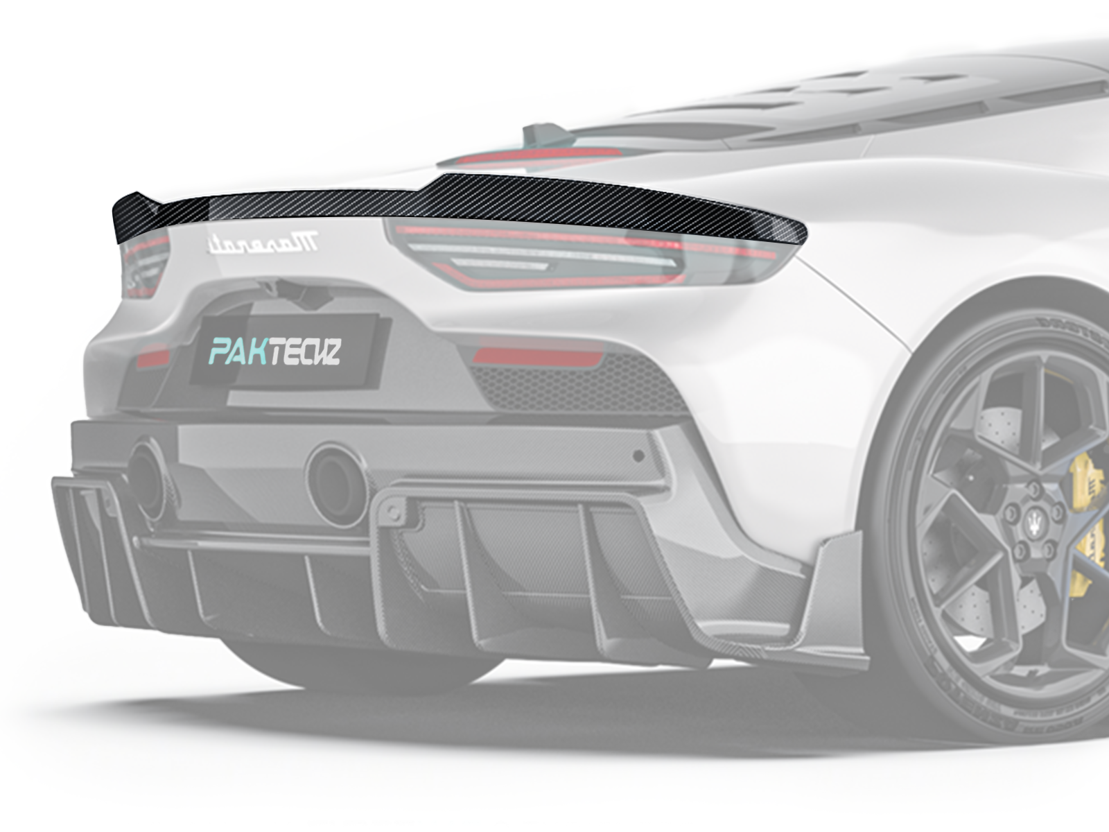 Maserati MC20 Paktechz Design Rear Spoiler