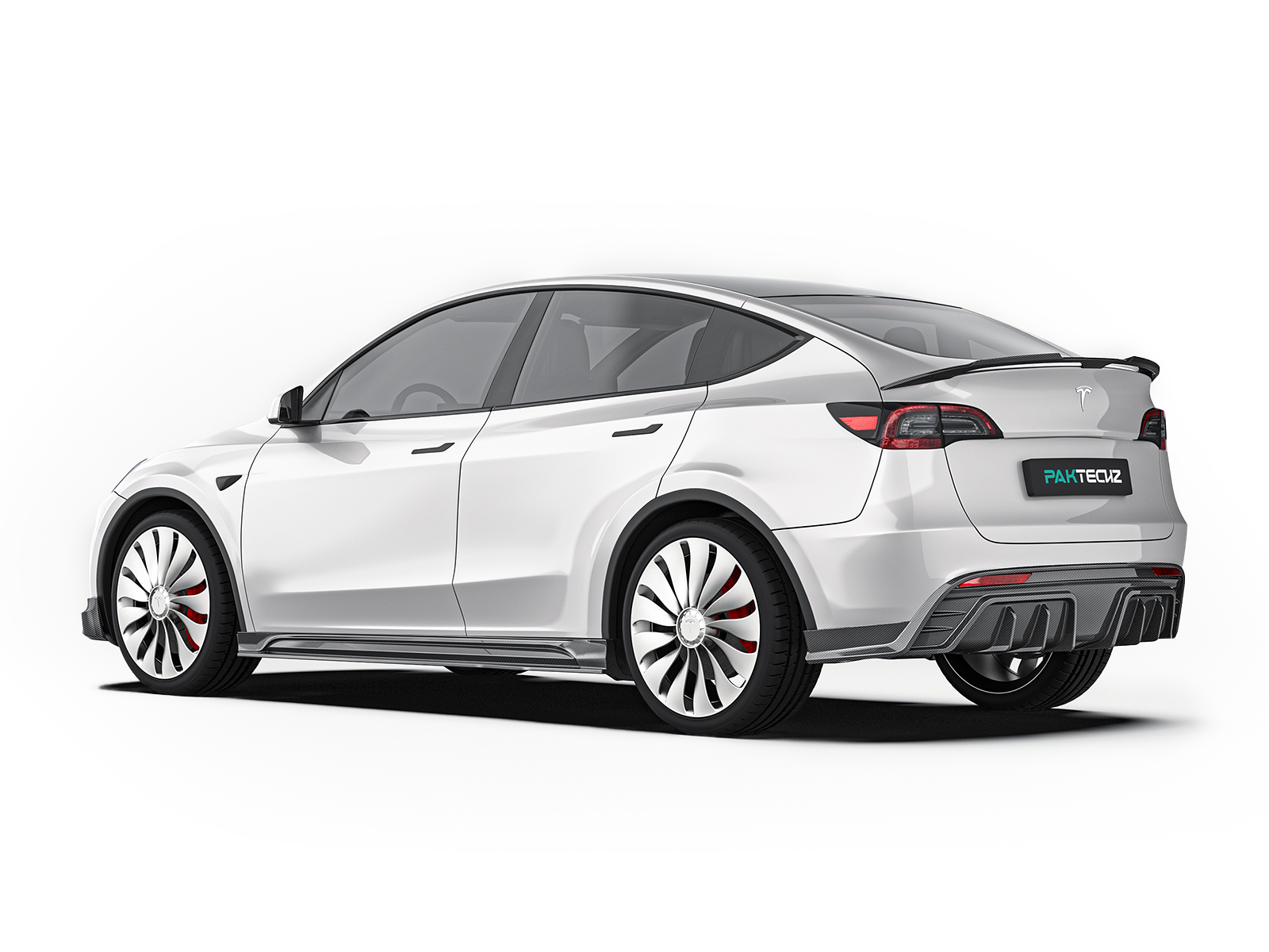 Tesla Model Y Paktechz Design Rear Diffuser