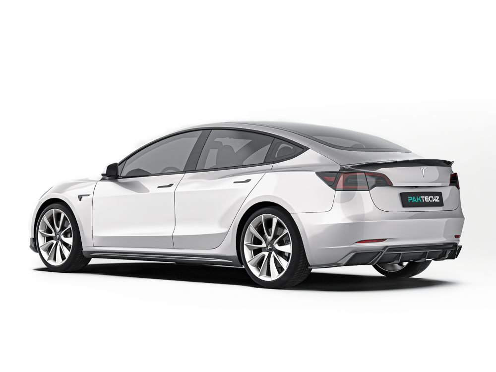 Tesla Model 3 Paktechz Design Rear Spoiler