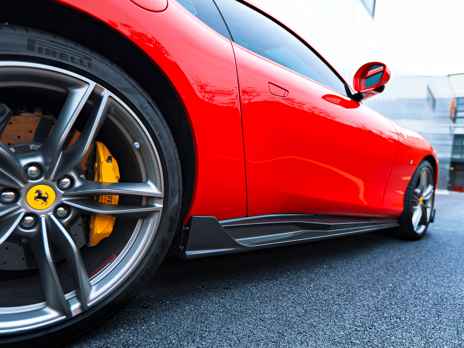 Ferrari Roma Paktechz Design Side Skirts