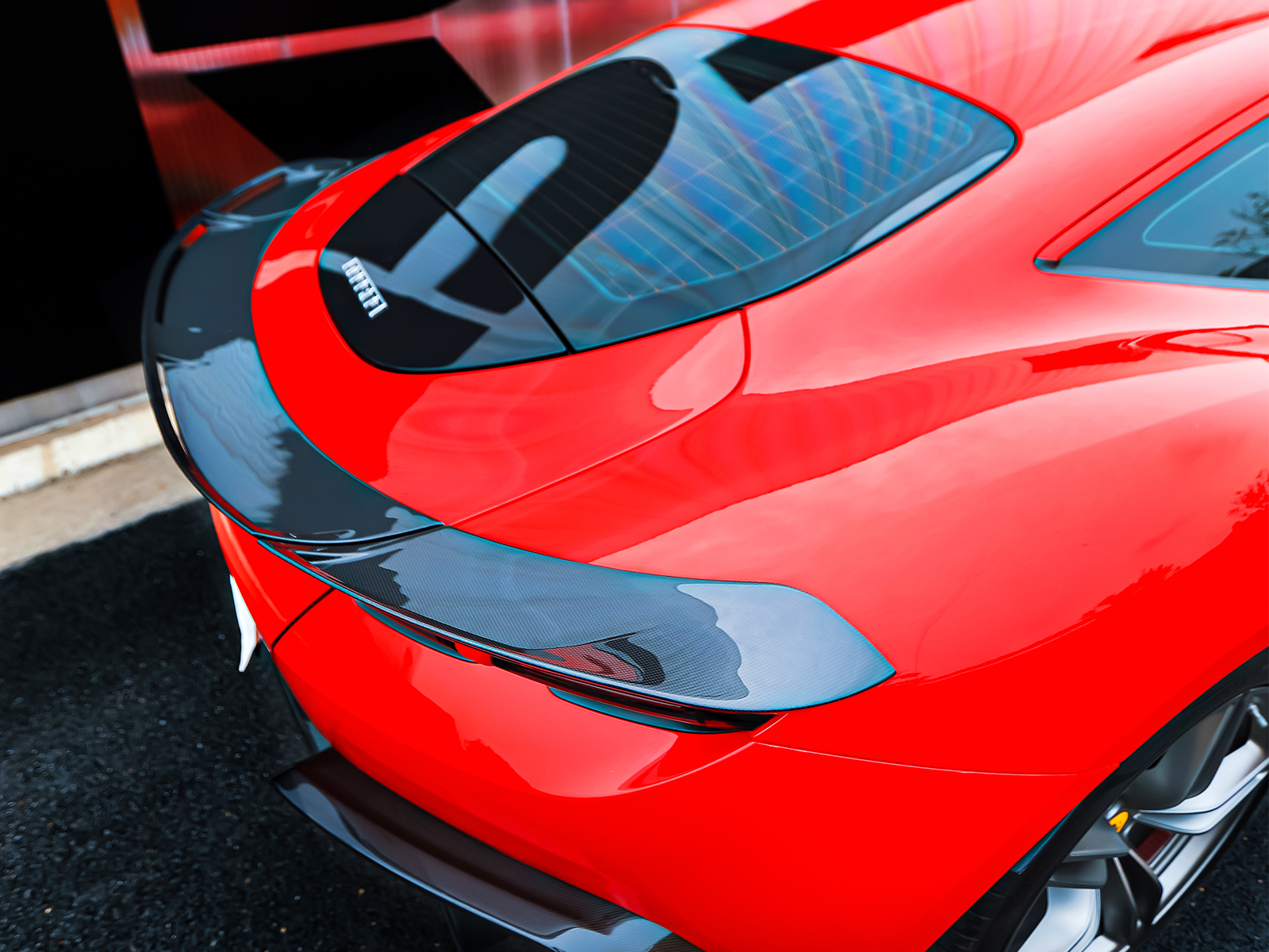 Ferrari Roma Paktechz Design Rear Spoiler