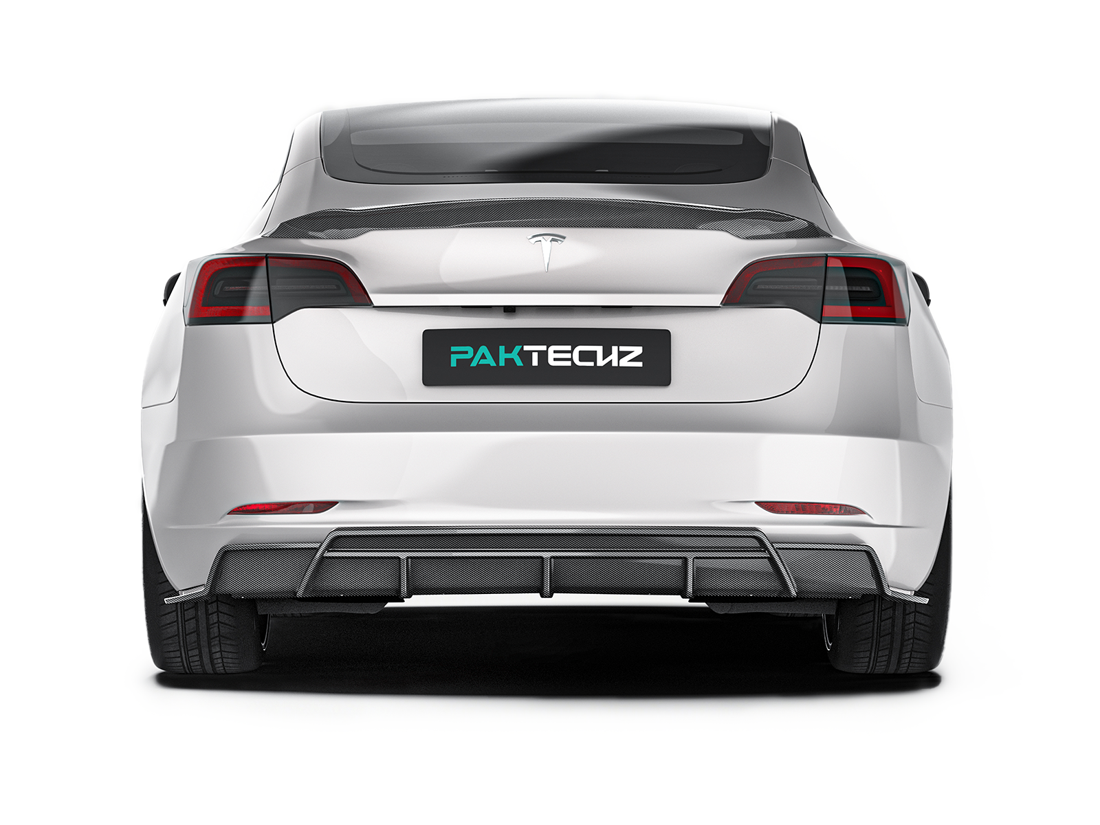 Tesla Model 3 Paktechz Design Rear Spoiler