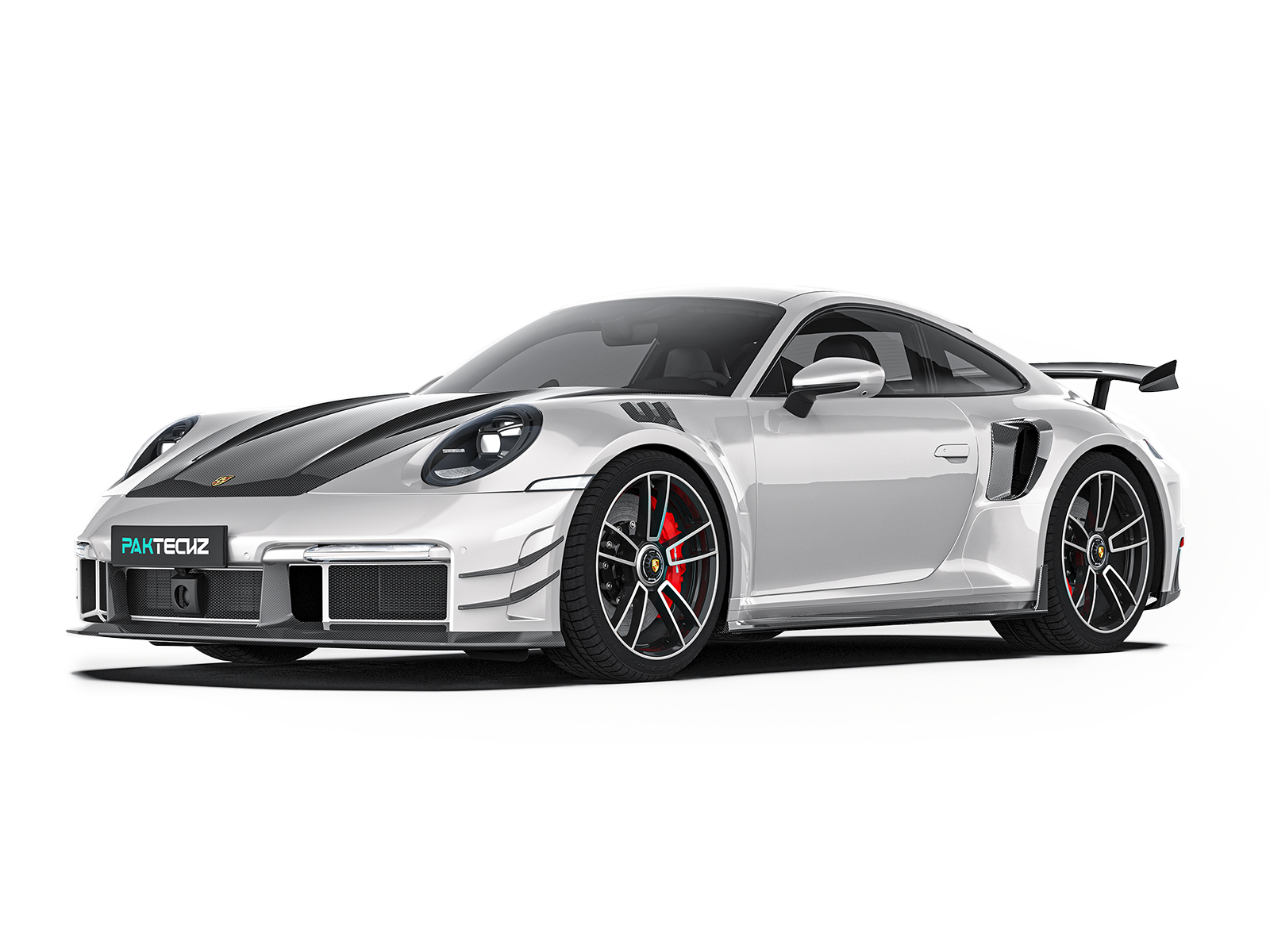 Porsche 992 Turbos Paktechz Design Hood