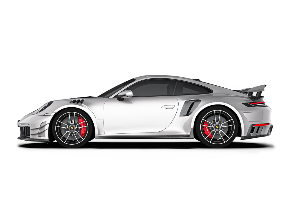 Porsche 992 Turbos Paktechz Design Side Skirts