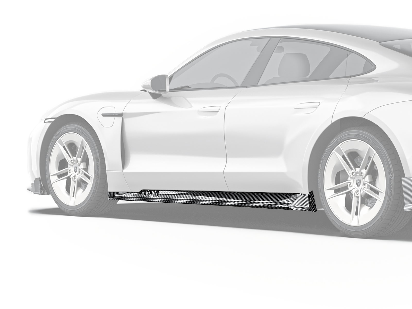 Porsche Taycan Paktechz Design Side Skirts