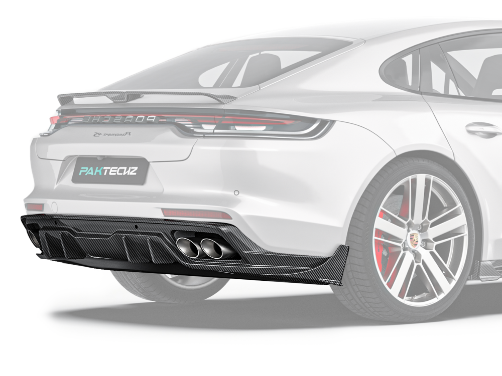 Porsche Panamera Paktechz Design Rear Diffuser