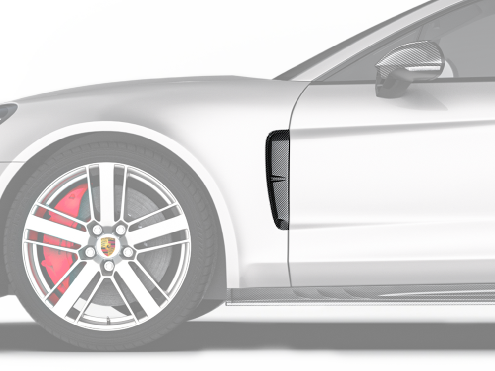 Porsche Panamera Paktechz Design Fender Trims