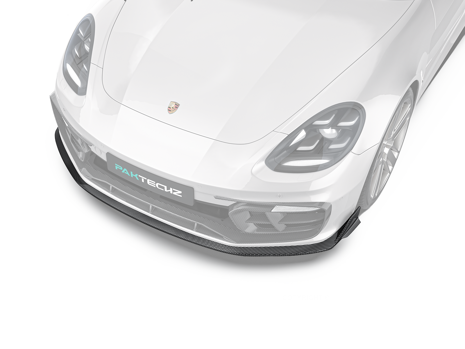 Porsche Panamera Paktechz Design Front Lip