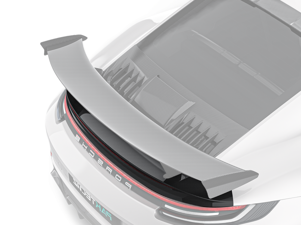 Porsche 992 Turbos Paktechz Design Trunk Lid