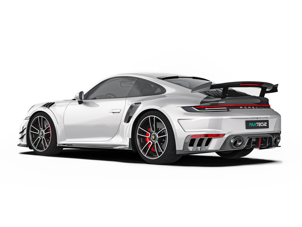 Porsche 992 Turbos Paktechz Design Roof Spoiler