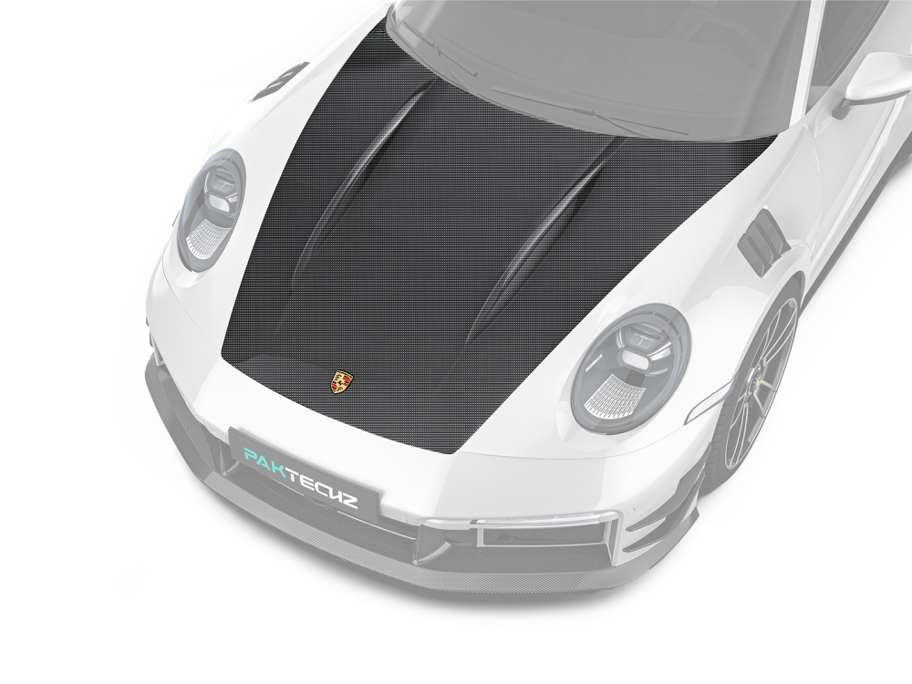 Porsche 992 Turbos Paktechz Design Hood