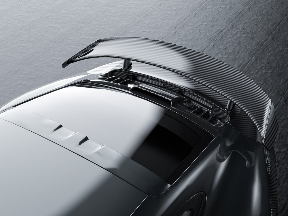 Porsche 992 Turbos Paktechz Design Rear Spoiler