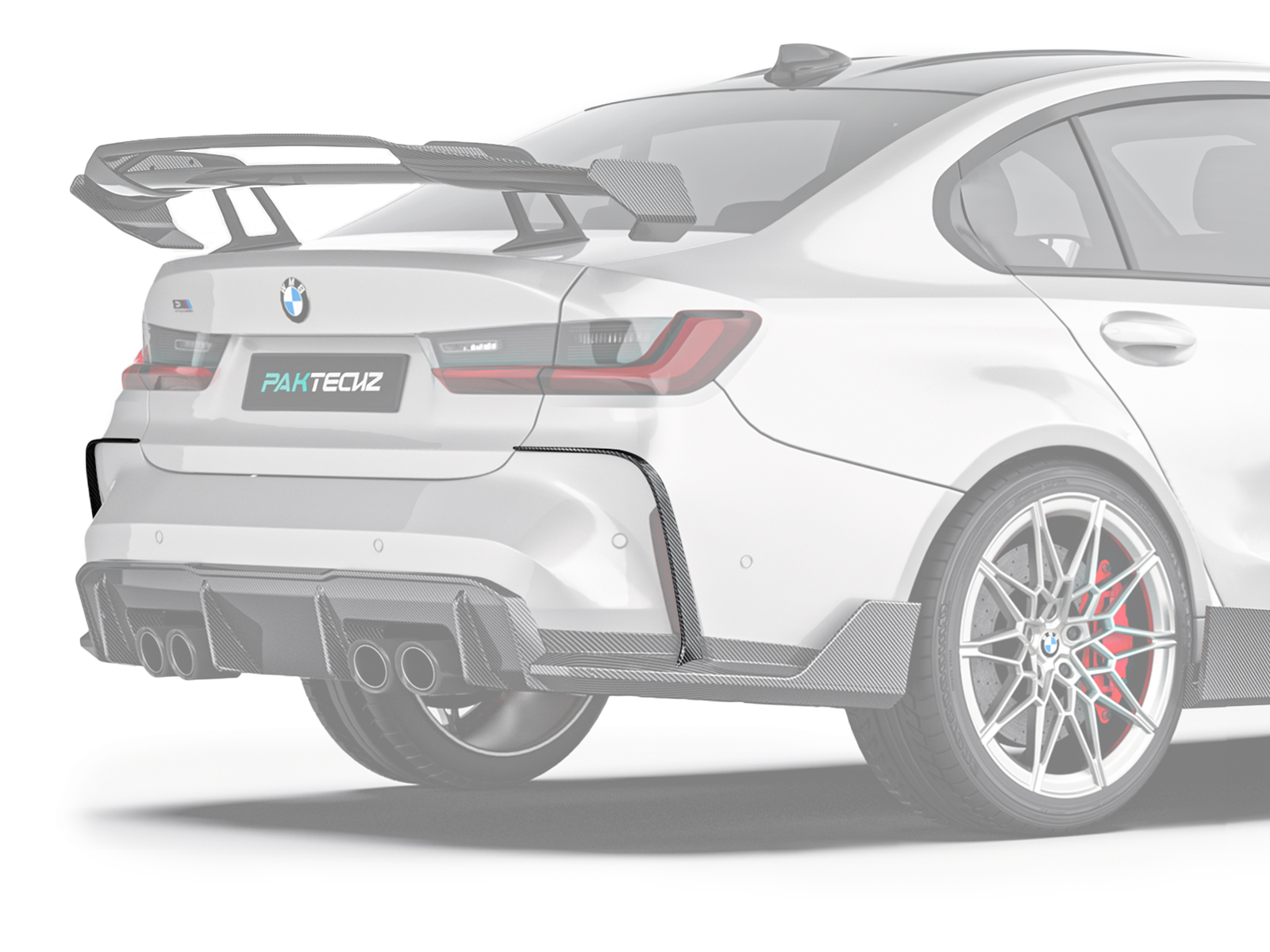 BMW M3/M4(G8x) Paktechz Design Rear Canards
