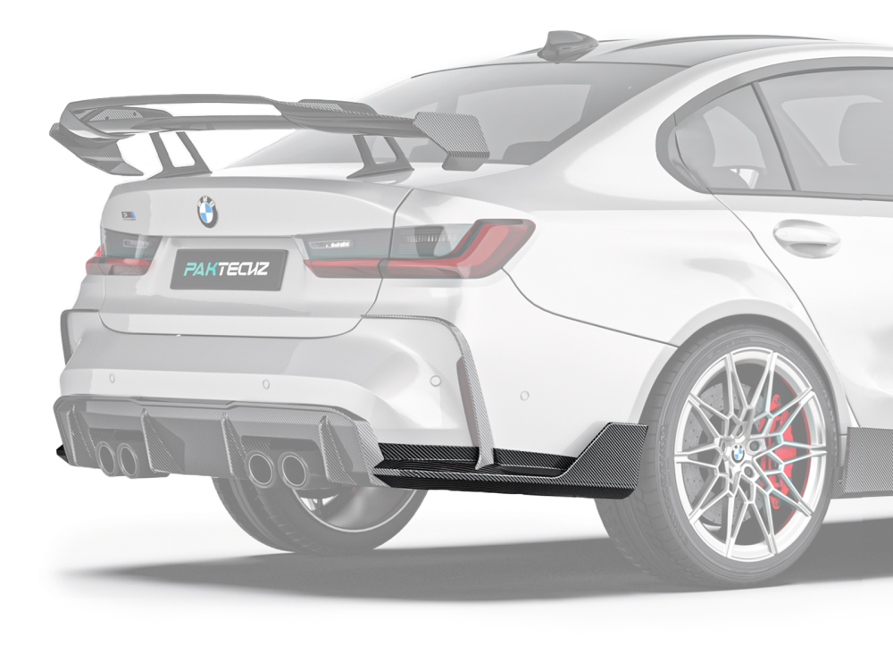 BMW M3/M4(G8x) Paktechz Design Rear Side Splitter