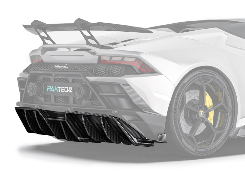 Lamborghini Huracan EVO  Paktechz Design Rear Diffuser