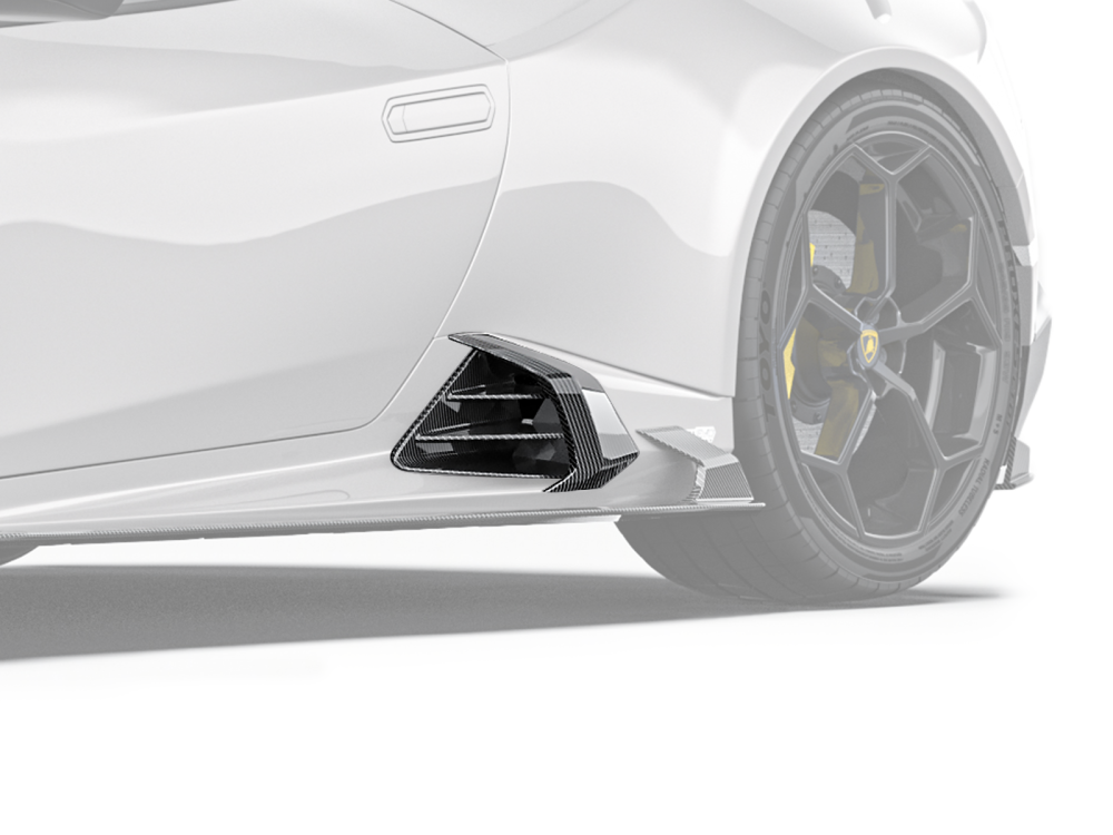 Lamborghini Huracan EVO  Paktechz Design Side Skirt Vent Trims