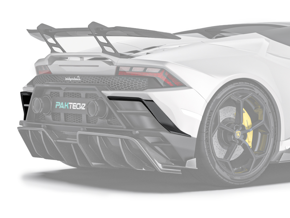 Lamborghini Huracan EVO  Paktechz Design Rear Canards