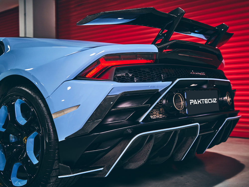 Lamborghini Huracan EVO  Paktechz Design Rear Canards