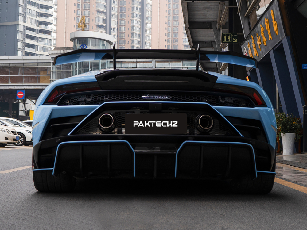 Lamborghini Huracan EVO  Paktechz Design Rear Canards