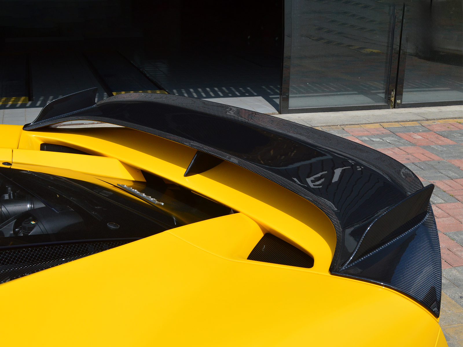 Ferrari F8 Paktechz Design Rear Spoiler