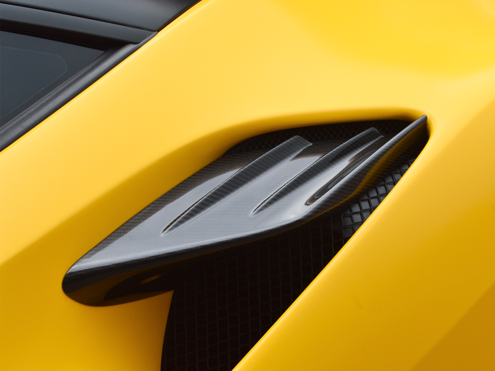 Ferrari F8 Paktechz Design Side Air Intakes