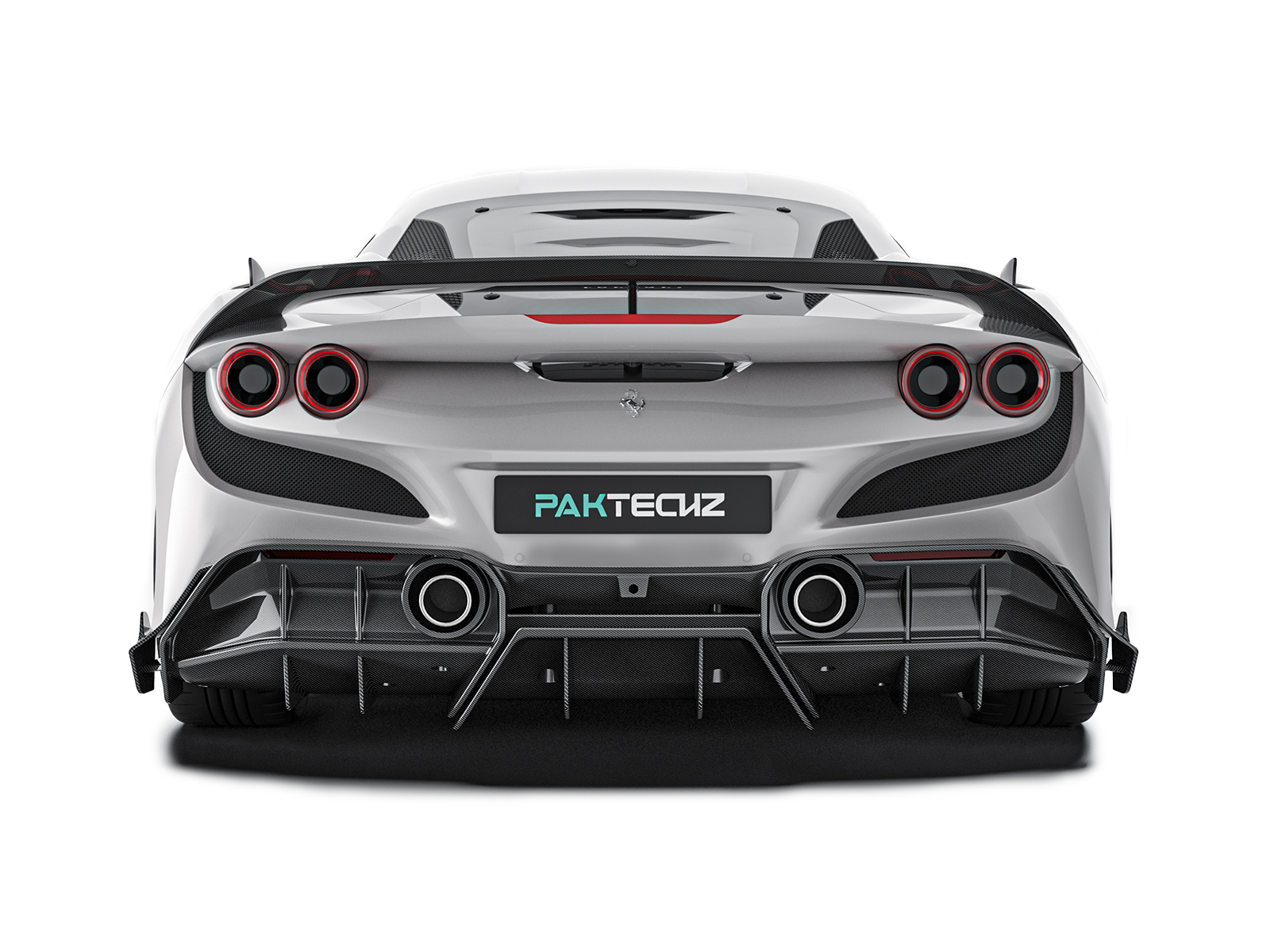 Ferrari F8 Paktechz Design Rear Diffuser