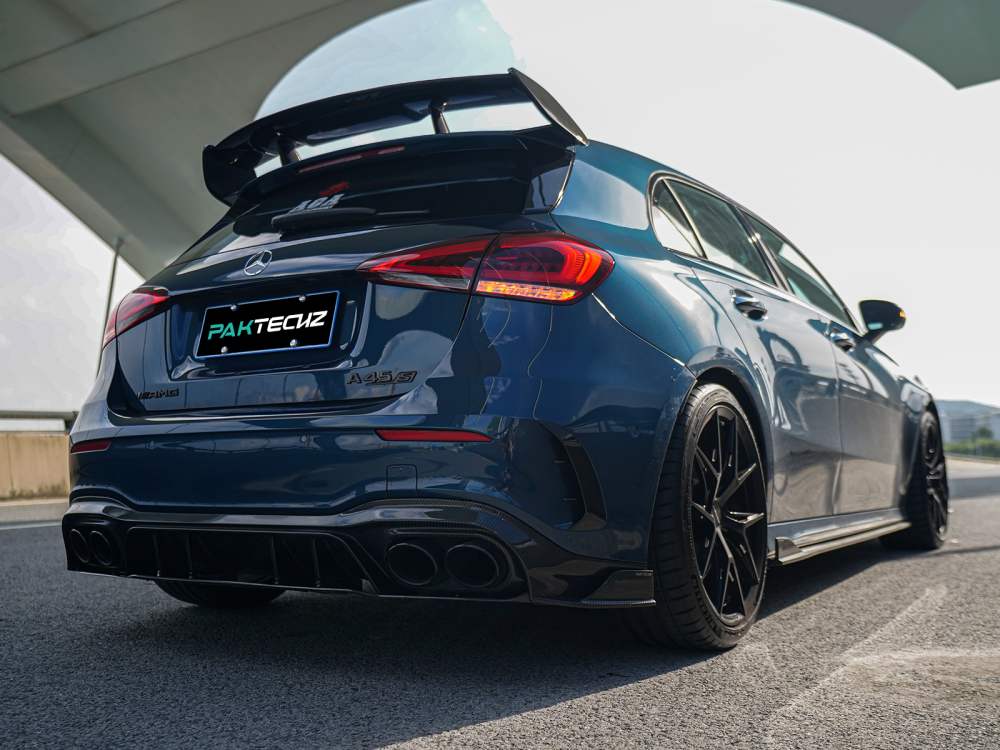 Mercedes-Benz A-Class(W177) Paktechz Design Rear Diffuser Ver.1 + Rear Side Splitter