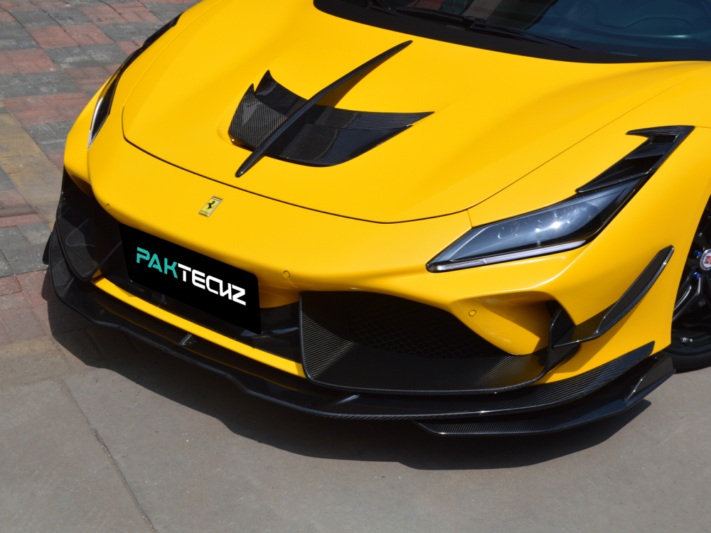 Ferrari F8 Paktechz Design Hood Vent Trim