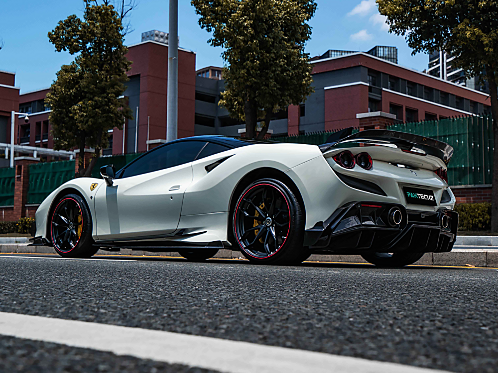 Ferrari F8 Paktechz Design Side Skirts
