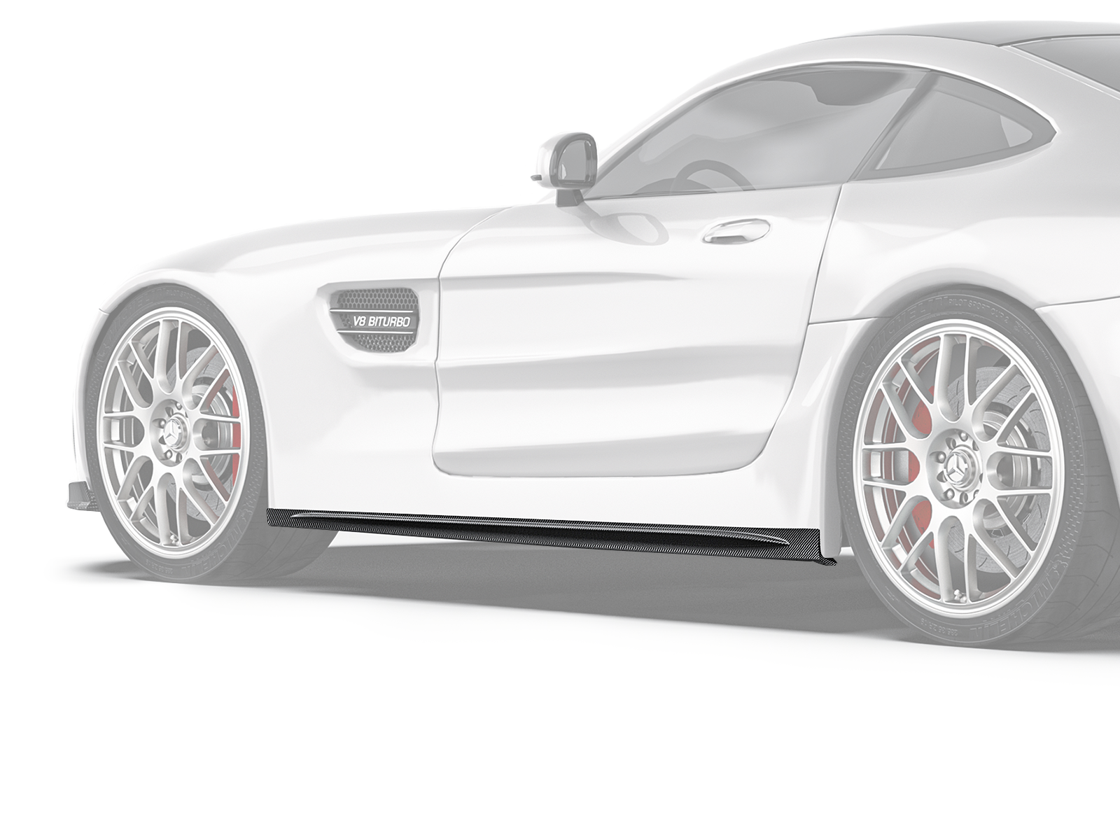 Mercedes-Benz AMG GT Paktechz Design Side Skirts Ver.2