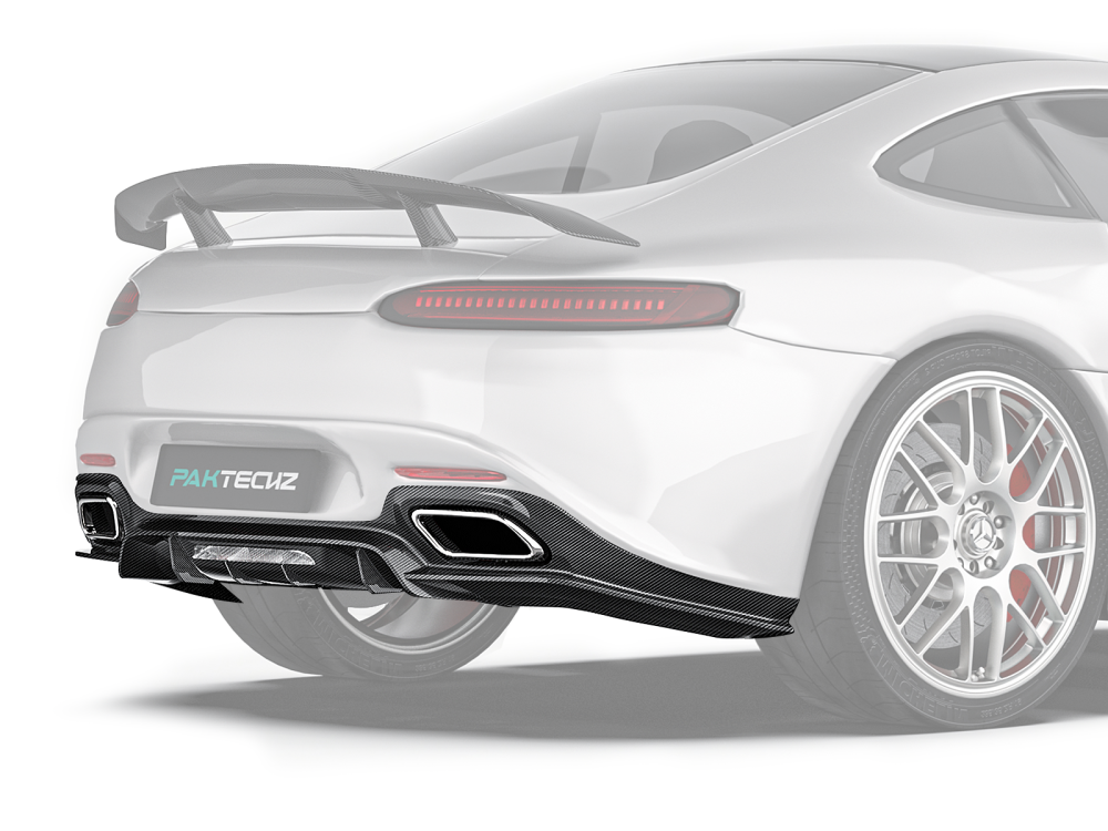 Mercedes-Benz AMG GT Paktechz Design Rear Diffuser Ver.2