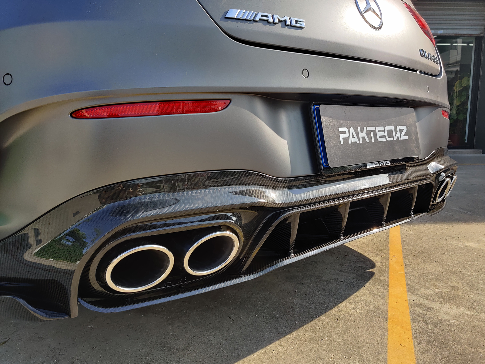 Mercedes-Benz CLA-Class(W118) Paktechz Design Rear Diffuser