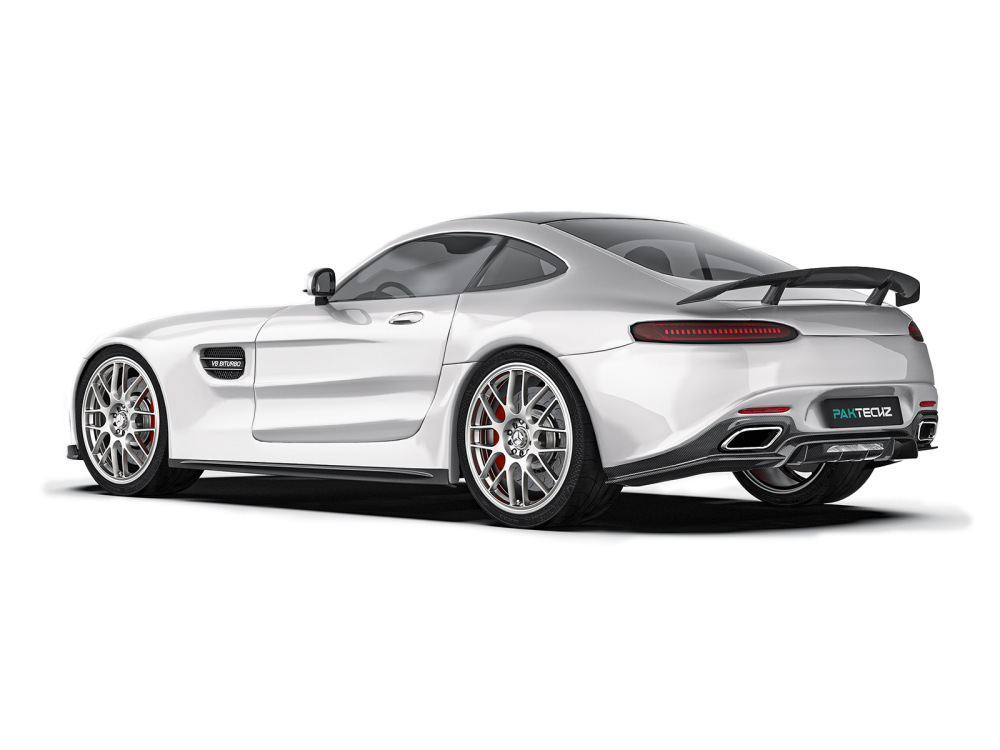 Mercedes-Benz AMG GT Paktechz Design Rear Diffuser Ver.2