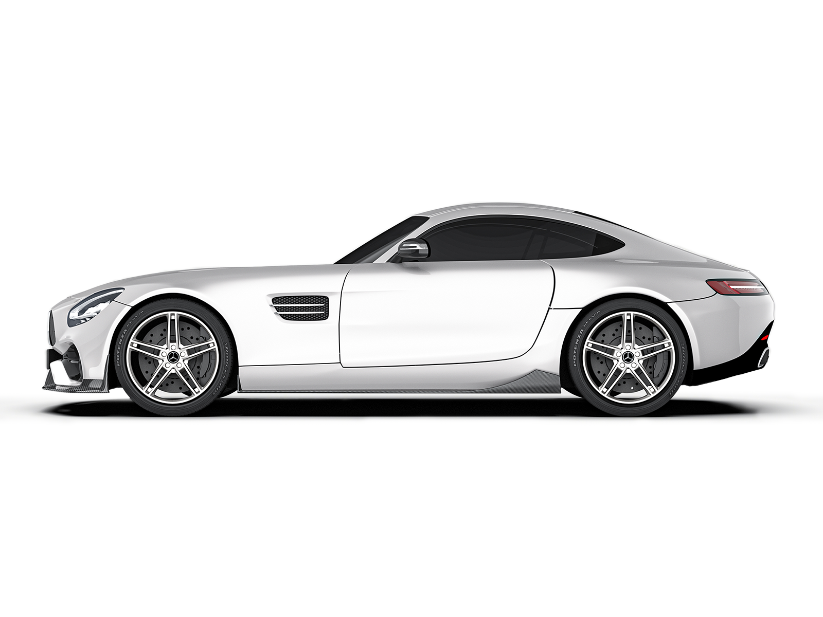 Mercedes-Benz AMG GT Paktechz Design Side Skirts
