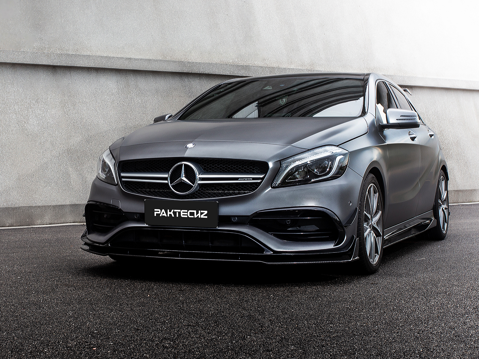 Mercedes-Benz A-Class(W176) Paktechz Design Front Lip
