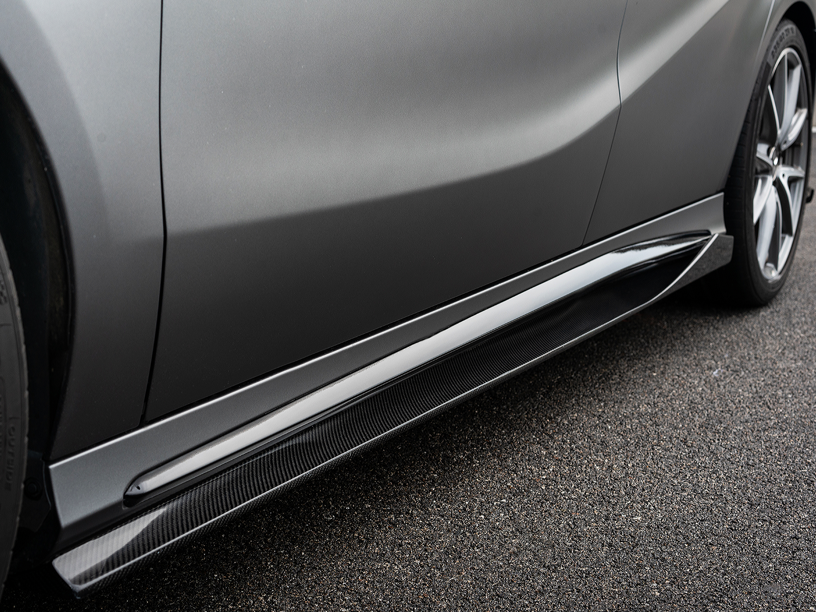 Mercedes-Benz A-Class(W176) Paktechz Design Side Skirts