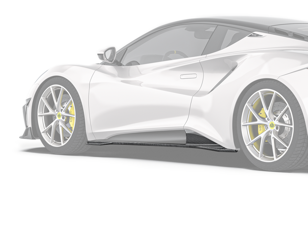 Lotus Emira Paktechz Design Side Skirts