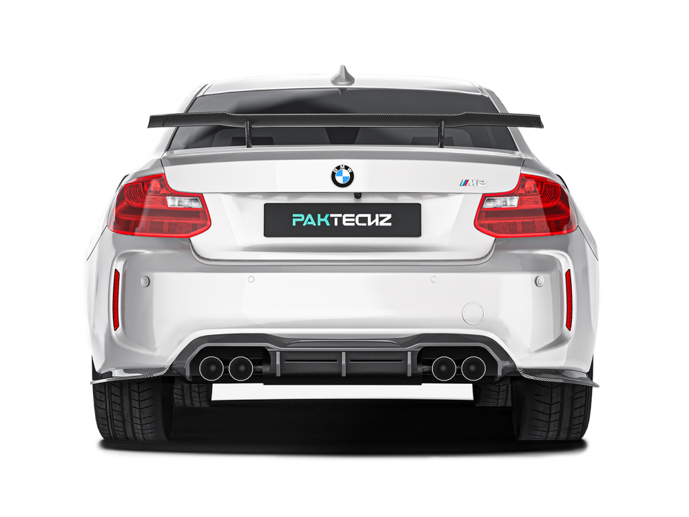 BMW M2(F87) Paktechz Design Rear Side Splitter