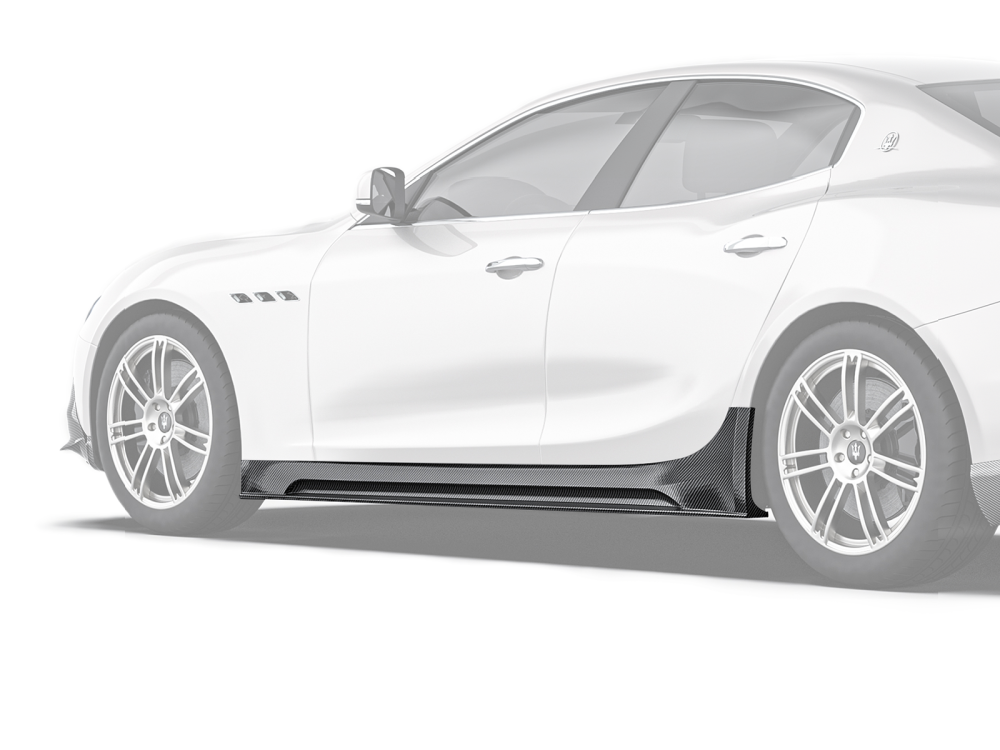 Maserati Ghibli Paktechz Design Side Skirts