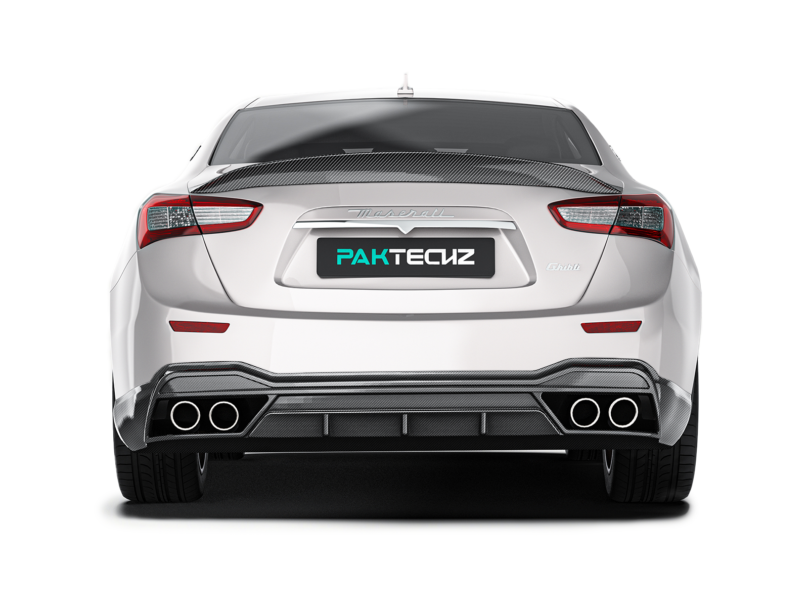 Maserati Ghibli Paktechz Design Rear Diffuser