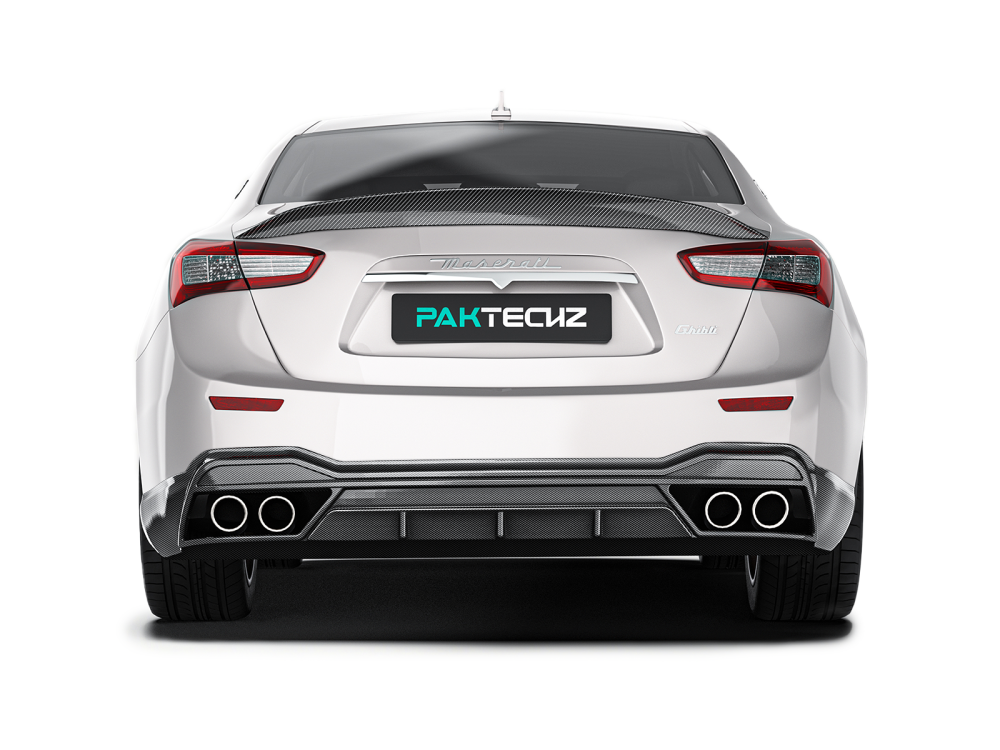 Maserati Ghibli Paktechz Design Rear Diffuser