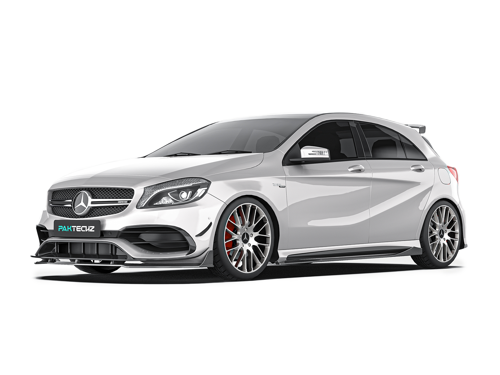 Mercedes-Benz A-Class(W176) Paktechz Design Front Lip