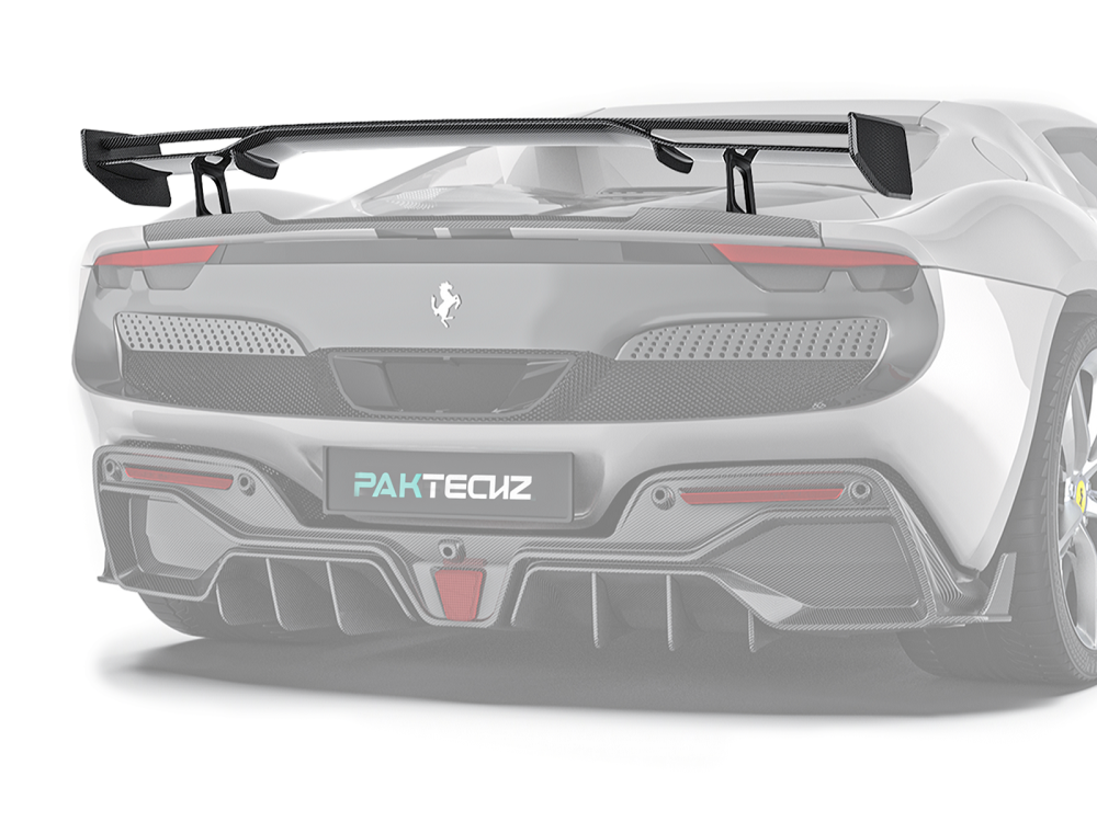 Ferrari 296 Paktechz Design Rear Spoiler