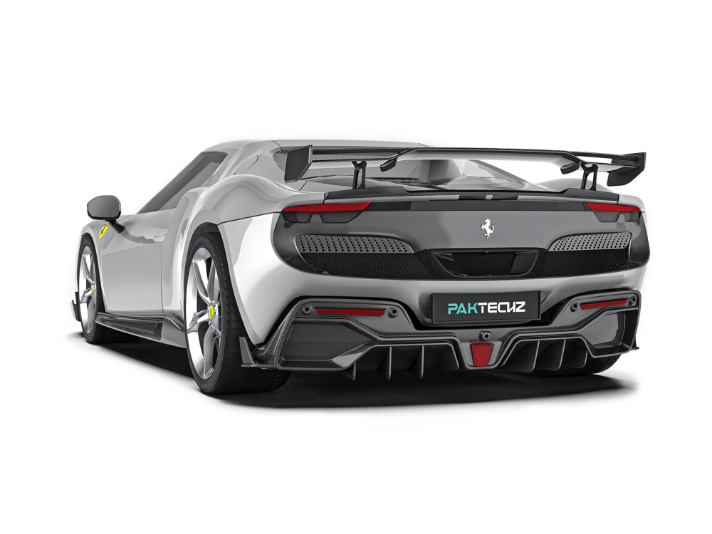 Ferrari 296 Paktechz Design Rear Spoiler