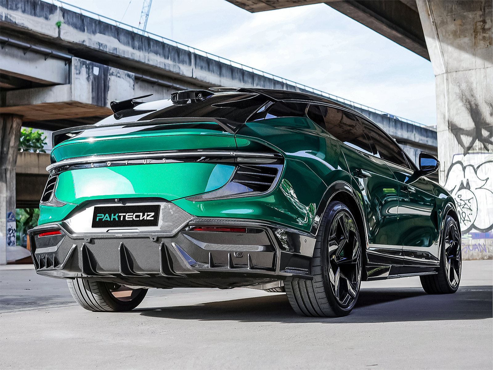 Lotus Eletre Paktechz Design Rear air inlet