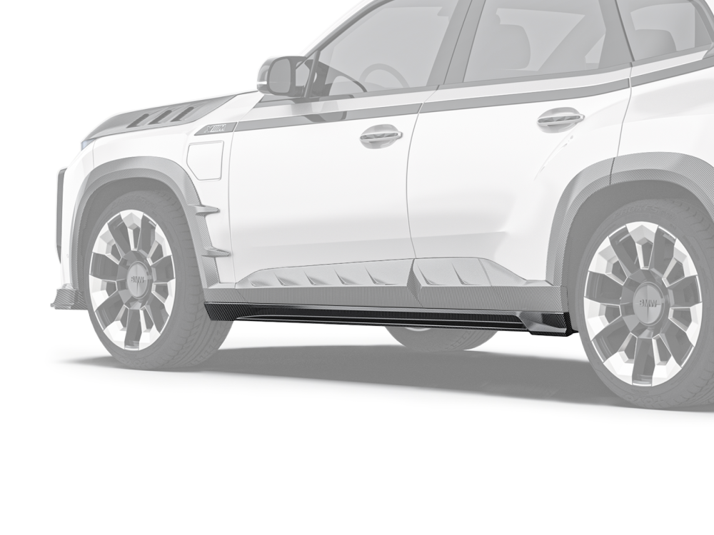 BMW XM Paktechz Design Side Sills Pads